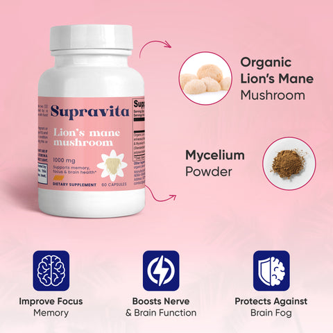 Lion's Mane Mushroom Supplement
