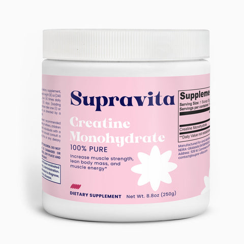 Creatine Monohydrate Powder - Supra Vita