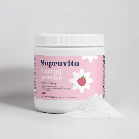 Energy Drink Powder (Lychee Splash) - Supra Vita