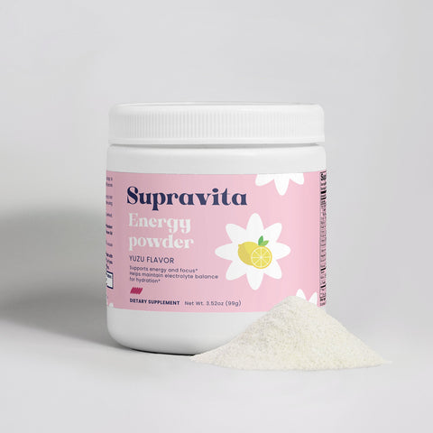 Energy Drink Powder (Yuzu) - Supra Vita