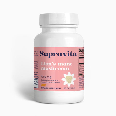 Lion's Mane Mushroom Supplement - Supra Vita