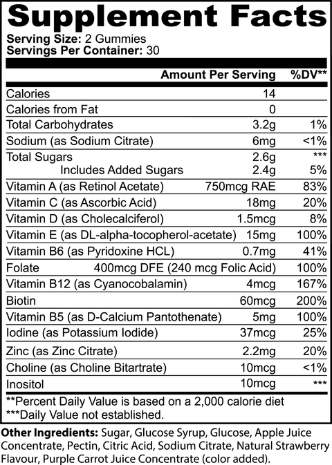 Multivitamin Gummies - Supra Vita