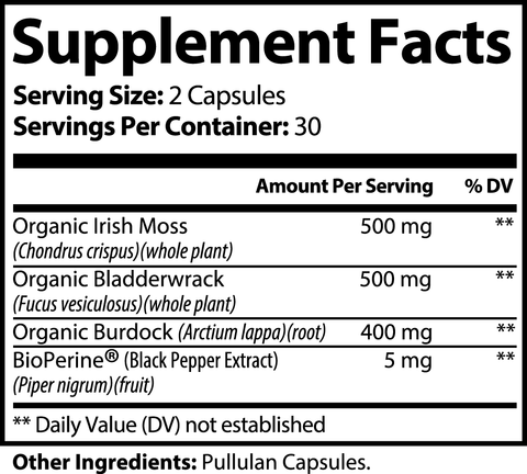 Sea Moss Pills - Supra Vita